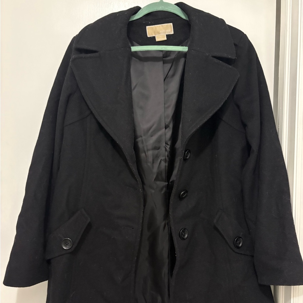 Michael Kors Black Peacoat